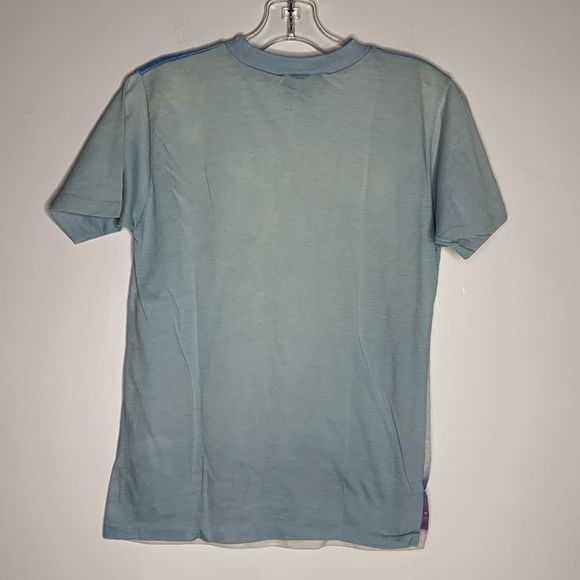 Vintage Blue and Orange Sailboat Graphic Tee photo print - Picture 6 of 6